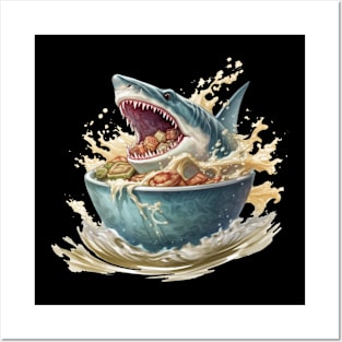 Caution:Soup Shark Posters and Art